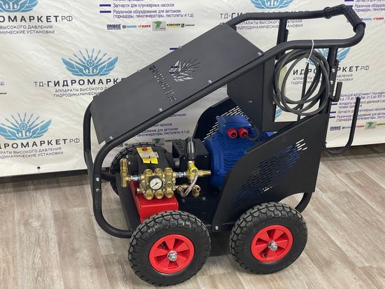 АВД GM Pump JD 15 л 250 бар 7,5 кВт Base 4 wheel small Full protect