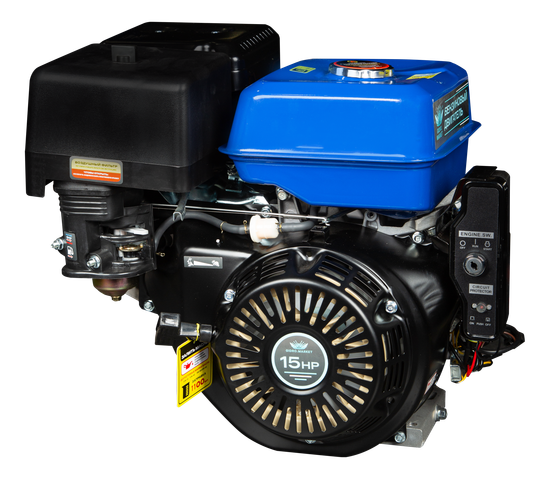 Двигатель бензиновый 15 л/с (420 см куб,D25.4 мм) с электростартером