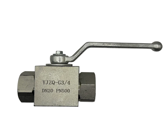 Кран шаровый двухходовой нерж.сталь KHB-3/4BSP 304SS 500bar