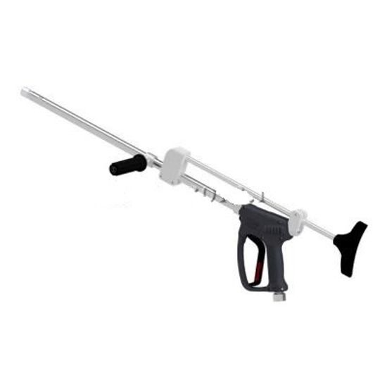 Пистолет сверх высокого давления GMК 1000 бар 50 л мин, с копьём, бай пасным сбросом, ухват