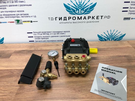 Трехплунжерный насос высокого давления Tor Bm 1520 15 л/мин 200 бар 5,5 кВт