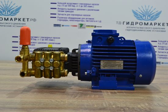 АВД для туманообразования на базе Bertolini WJC U 410 c регулятором от сети 380 вольт