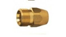 Переходник штуцер М22х1,5; гайка 3/8"