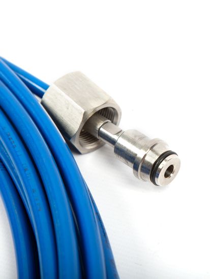 Шланг - Гибкое копьё для прочистки теплообменников DN4 с форсункой 11 м , 1200 бар Gidro.Market