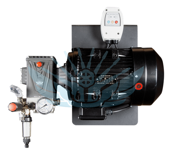 АВД 7,5 кВт JE 250 бар 15 литров Система тотал стоп/Электрика - Настенное крепление