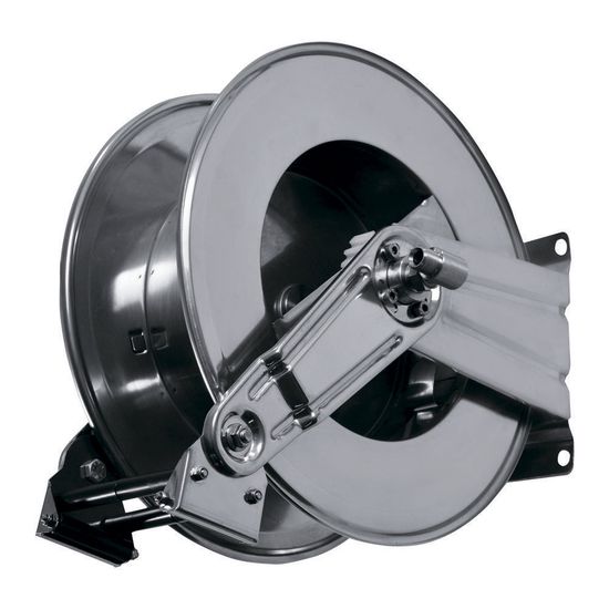 Барабан авто. для рук. дл. 20м 1/2" (кр.)1/2"ш. 1/2"ш. 200 бар