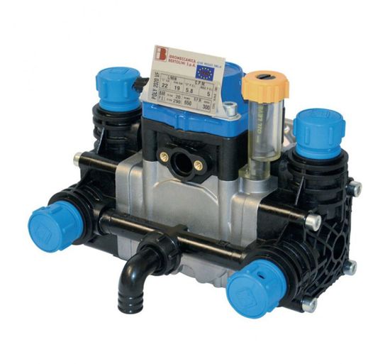 Мембранный насос Bertolini POLY 2025.1 HP MNF (с PBP) (25 Бар 27 л/мин)