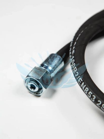 Шланг высокого давления DIN 2SN d=12 L=20 м (Г) *BSP (Г) 1/2 d=12 / Фитинг BSP (Ш) 1/2 d12