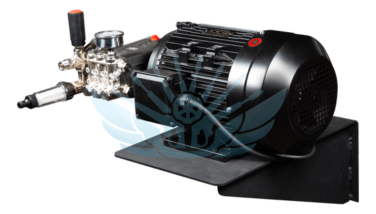 АВД 5,5 кВт JD 200 бар 15 литров Система тотал стоп/Электрика - Настенное крепление