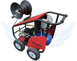 АВД GM GD 15 л 350-380 бар с барабаном 30 метров