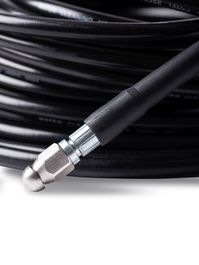 Шланг для прочистки/промывки канализации 25 м (шланг для прочистки труб) с переходником Karcher