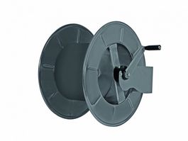 Барабан ручной для рукава 100м. 1/2" (кр.)1/2"ш.1/2"ш. 200 бар