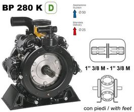 Насос мембранный Comet® серия ВP280 D (248л/мин; 20 бар); вал ВОМ 1"3/8