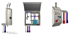 Сателлит пена-смыв-дезинфекция HC 45-B, централизованный 80 бар, вход 3/8 ш, выход 1/2 г