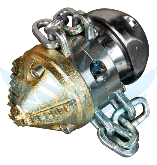 Форсунка Корнерез 360 с вращением и цепями до 150 бар 70 литров