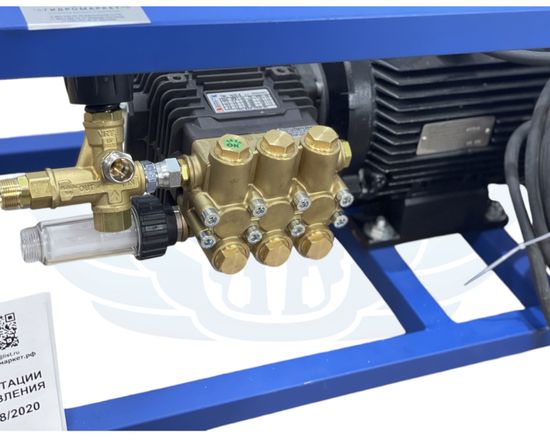 Аппарат высокого давления Bertolini BP (200 Бар 15л/мин) GME-5.5-200-15-BU-BP-BASE