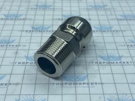 Форсунка каналопромывочная до 300 бар  70 л/мин 1 вперёд  4 назад вх.3/8 вн