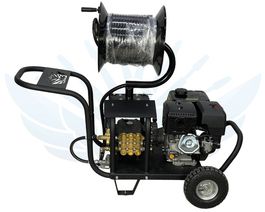 АВД каналопромывочный GM JD 150 бар 33 л.мин. вер 2 wheel Pipe