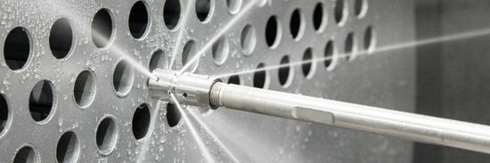 Гидродинамическая очистка теплообменного оборудования аппаратами высокого давления