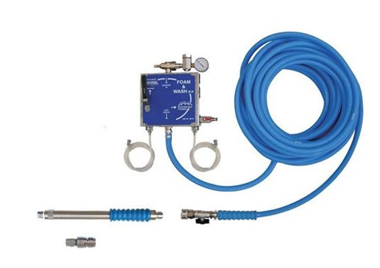 Пеногенер. система "Foam & Wash L.Р.", 2-8 бар, с подачей воздуха, на 2 ср-ва 1/2ш. 1/2 ш.с аксесс.