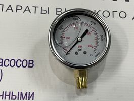 Манометр GM 400 bar 1/4 Radial