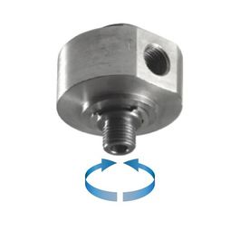 Поворотное соединение угловое 90°, G3/8M-G3/8F (нержавеющая сталь)