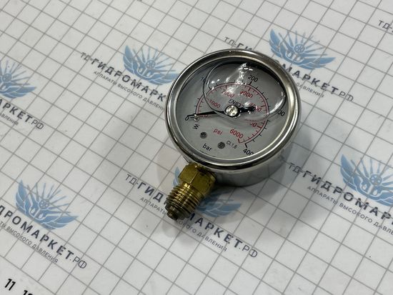 Манометр  Вертикальная фиксация