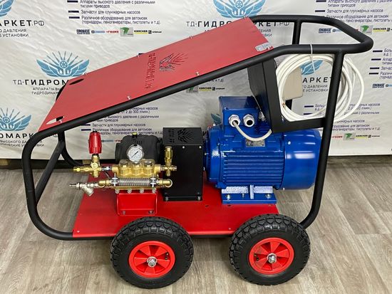 Мобильный АВД GM Pumps 35 л 250 бар АИР 15кВт вер .Base