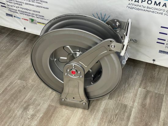 Барабан GM SSteel RevReel 15/200 нержавеющая сталь инерционный 15 м 200 бар аналог Италия