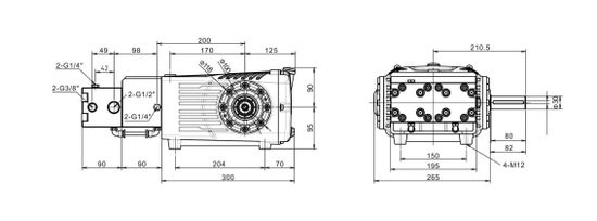 Rindevand (RV) GMSVD Насос высокого давления 18 литров 1000 бар