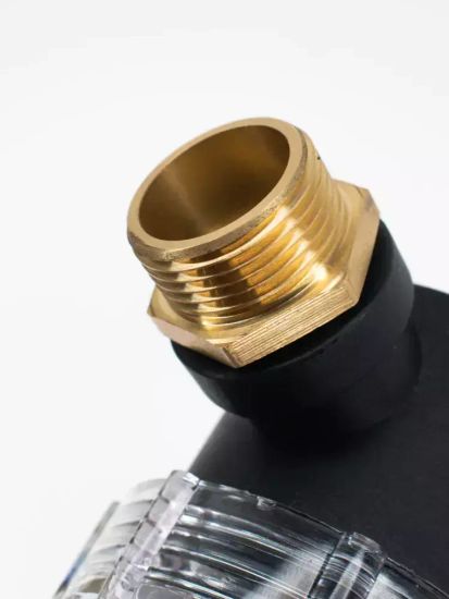 Фильтр проточный бытовой или для мойки высокого давления гайка-штуцер дюймовый