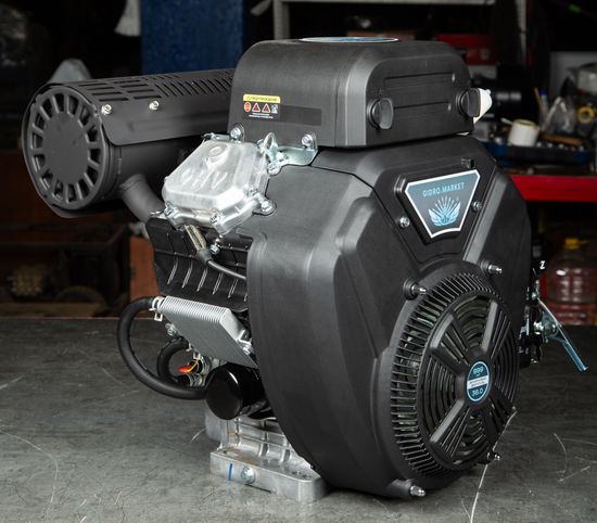 Бензиновый двигатель GMGE 990 D 36л/с Вал D28.575