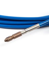 Гибкое копье Gidro.Market DN03 с форсункой 11 м, 1200 бар для прочистки теплообменников