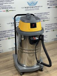 Пылеводосос WET & DRY 1500Вт, 220В, 60Л, Цвет: серый/желтый на тележке