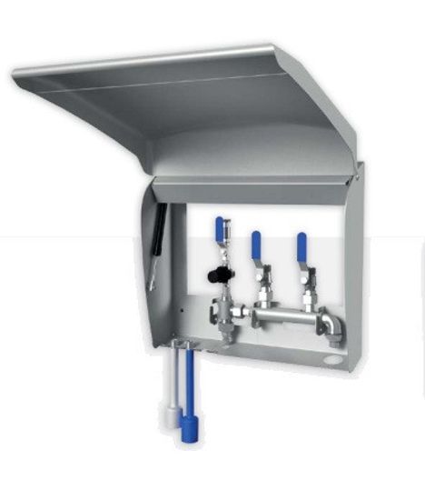 Сателлит пена-смыв-дезинфекция HC 45-B, централизованный 80 бар, вход 3/8 ш, выход 1/2 г