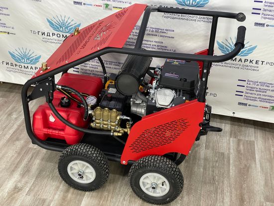 Гидродинамическая машина на бензиновом двигателе на базе Hawk( 500 Бар 17л/мин) GMG-31-500-17-HLc Base