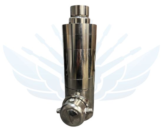 Очиститель емкости с гидроприводом высокого давления MP200-2-1.0-360° производительностью до 120 литров