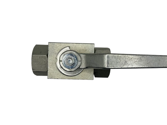 Кран шаровый двухходовой нерж.сталь KHB-3/4BSP 304SS 500bar