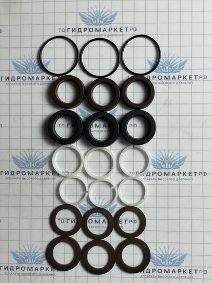 Комплект , уплотнительных манжетов ø20 Hawk серий NMT