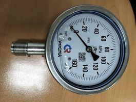 Манометр вертикальный 100мм 20х1,5 1600бар