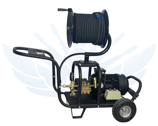 АВД Bertolini 20 л 200 бар 7,5 кВт Base wheel/50 Hose Reel Full protect