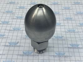 Форсунка каналопромывочная  капля до 300 бар  70 л/мин 1 вперёд  8 назад вх.3/8 вн