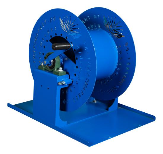 Ручная катушка (барабан) Gidromarket 100 m FE RED 3/4