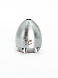 Форсунка каналопромывочная вход 1/2 150 бар-50 Литров-1х6