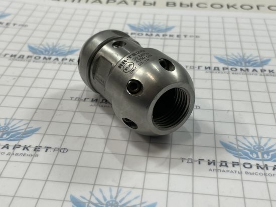 Форсунка каналопромывочная вращающиеся, 300bar, нерж. сталь, сечение- 020 1/2 внут. PA