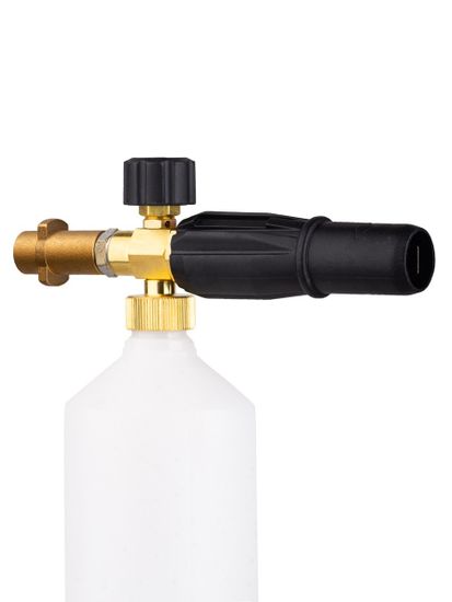 Пенная насадка для автомойки с переходником под Karcher К2-К7 (аналог) лат.