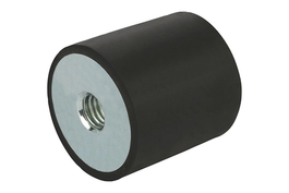 Виброизоляторы цилиндрические со внутренней резьбой, тип EC (C) M 10