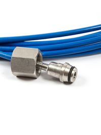 Гибкое копье Gidro.Market DN03 с форсункой 11 м, 1200 бар для прочистки теплообменников