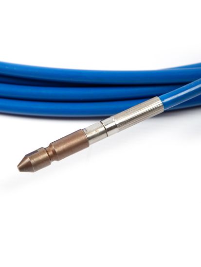 Шланг для прочистки теплообменников DN03 с форсункой 15м, 1200 бар