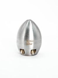 Форсунка каналопромывочная вход 3/8 150 бар-70 Литров-1х6